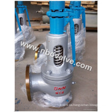Válvula de seguridad de la presión de la caldera de vapor (A48Y)